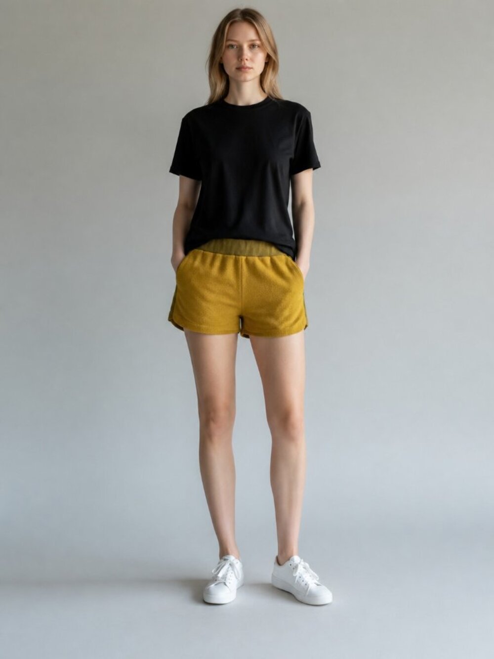 Monrow Terry Knit Shorts | Size Medium | NWT